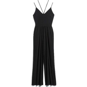 NWT Kayleigh Zenia Front Cross Strap Detail Jumpsuit Black Size Large
